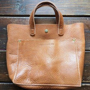 Portland Leather Goods (PLG) - Mini Crossbody Tote in Dune